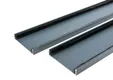 Wandprofiel 2700mm voor 6-rail glazen schuifwand antraciet