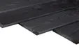 Zweeds Rabat Douglas (Gespoten) 11-22x195mm (werkend 180mm) geïmpregneerd, Zwart Gespoten