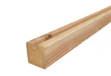 Sleufpaal Douglas hout (eindpaal) 110x110mm 