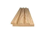 Triple Rhombus profiel Douglas hout 21x140mm (21x130mm werkend) geschaafd