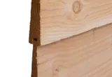 Dubbel Zweeds Rabat Douglas hout 9-30x190mm (werkend 175mm) 2-zijdig fijnbezaagd
