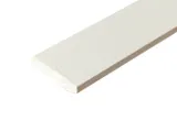 Plint Grenen 12x45mm wit gegrond per 10 stuks