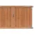 Hardhouten dubbele poortdeur 300x180cm inclusief beslag