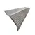 Aluminium knelprofiel 2500x50mm