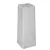 Betonpoer taps met draadeind en stelplaat 15x15cm/18x18cm | Grijs/wit