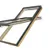 Dakraam Winstar tuimelvenster HR glas met gootstuk 94x118cm