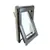 Dakraam Winstar tuimelvenster HR glas met gootstuk 134x118cm wit afgelakt 