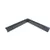 Daktrim aluminium binnenhoek 60x64mm 800mm antraciet 