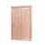 Deur Douglas hout rechtsdraaiend XL buitenmaat 110x214,5cm met RVS deurbeslag