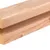 Sleufpaal Douglas hout (eindpaal) 110x110mm 