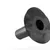 EPDM dakdoorvoer onderuitloop ø110x300mm - Zwart