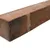 Paal Azobé 150x150mm bezaagd ongepunt