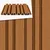 Barcodeprofiel houtcomposiet 33x195mm (werkend 165mm) | Teak (warmbruin)
