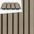 Dubbel Rhombus profiel houtcomposiet 33x170mm (werkend 140mm) | Lichtgrijs 
