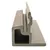 Houtcomposiet Eindprofiel voor Rhombus 58x58mm - Licht grijs