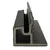 Houtcomposiet Eindprofiel voor Rhombus 58x58mm - Zwart