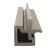 Houtcomposiet Hoekprofiel voor Dubbel Rhombus 67x67mm - Licht grijs