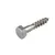 Houtdraadbout RVS 10x50mm
