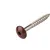 HPL Compact schroef 4,8x38mm wijn rood RAL 3005