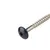 HPL Compact schroef 4,8x38mm staalblauw RAL 5011