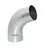 Bocht zink 72° ø80mm t.b.v. HWA-buis ø80mm