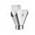 Vergaarbak zink M333/153mm t.b.v. mastgoot en HWA-buis ø80mm