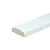 Koplat MDF Vochtwerend (klassiek model) 18x68mm wit voorgelakt per 4 stuks