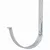 Kraalgootbeugel zink M333/153mm 30 x 5mm 180° met lip t.b.v. mastgoot
