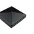 Paalkap Piramide 121x121mm zwart