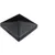 Paalkap piramide 71x71mm zwart