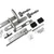 Poortframe set verzinkt voor blokhutprofiel 985x1900mm