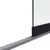 Glazen schuifdeur 1-rail antraciet RAL 7016S