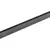 Sierstrip XL 2500mm voor glazen schuifwand mat zwart 