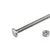 Slotbout met moer RVS M8x140mm