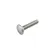 Slotbout RVS M8x40mm