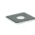 Sluitplaat RVS M16 50x50mm