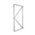 Stalen Poort Frame (verstelbaar in afhanging) 100x180cm (bxh)