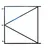 Stalen Poort Frame (verstelbaar in afhanging) 150x155cm (bxh) zwart gepoedercoat