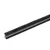 Tochtstrip 2600mm voor glazen schuifwand mat zwart