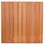 Tuinscherm Dalian 180x180cm geschaafd Keruing 19-planks