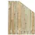 Tuinscherm Elche - 180x180/90cm geïmpregneerd Grenen 19-planks