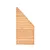 Tuinscherm Kiev 90x180/90cm geschaafd Douglas 21-planks
