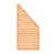 Tuinscherm Kiev 90x90/180cm geschaafd Douglas 21-planks