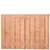 Tuinscherm Zaria 180x130cm geschaafd Douglas 19-planks