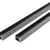 Wandprofiel 2700mm voor 1-rail glazen schuifwand mat zwart