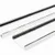 Wandprofiel 2700mm voor 5-rail glazen schuifwand mat wit