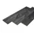 Zweeds Rabat Grenen 11/22x195mm (werkend 180mm) zwart geïmpregneerd (gedompeld) 