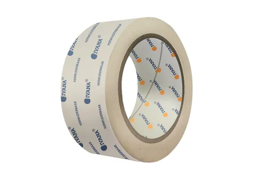 Ivana beschermtape PVC 50mm 33 meter wit