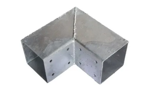 2-Hoek verbinding verzinkt voor palen 90x90mm