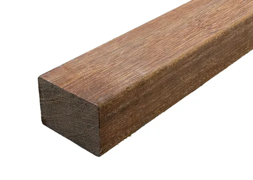 Regel Hardhout 45x70mm geschaafd